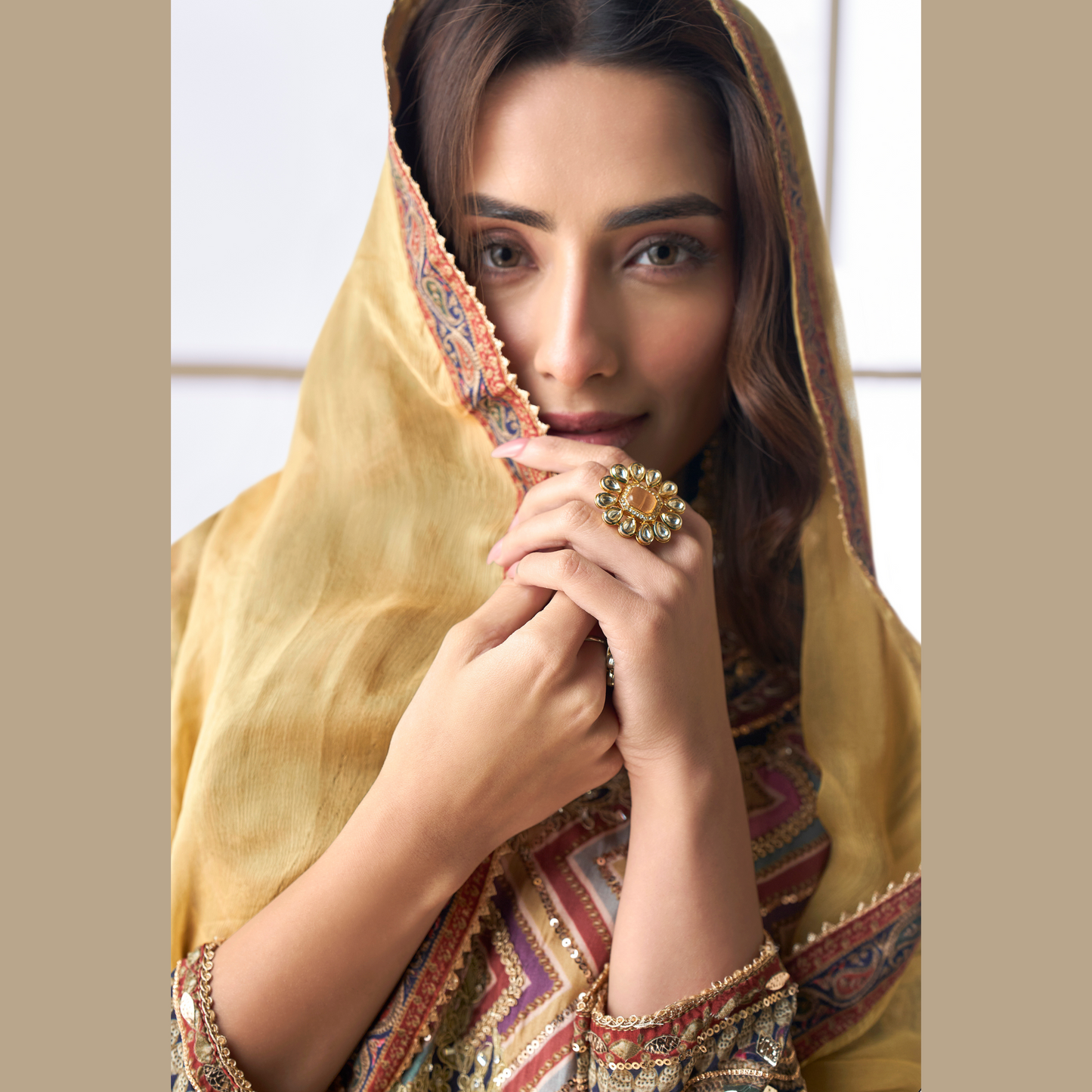 Zooni Sharara Silk Suit Sets