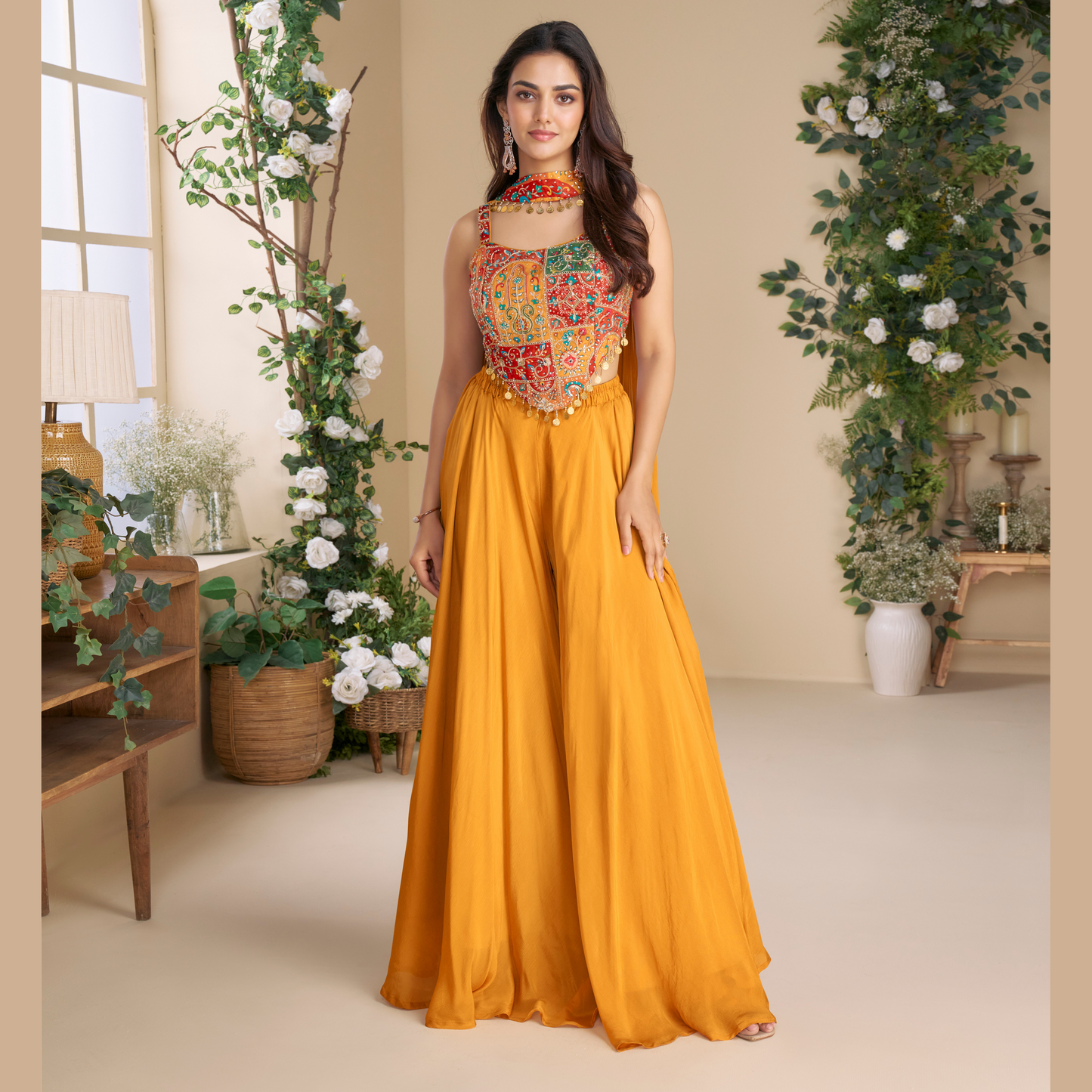 Meherbaan Rang festive lehenga