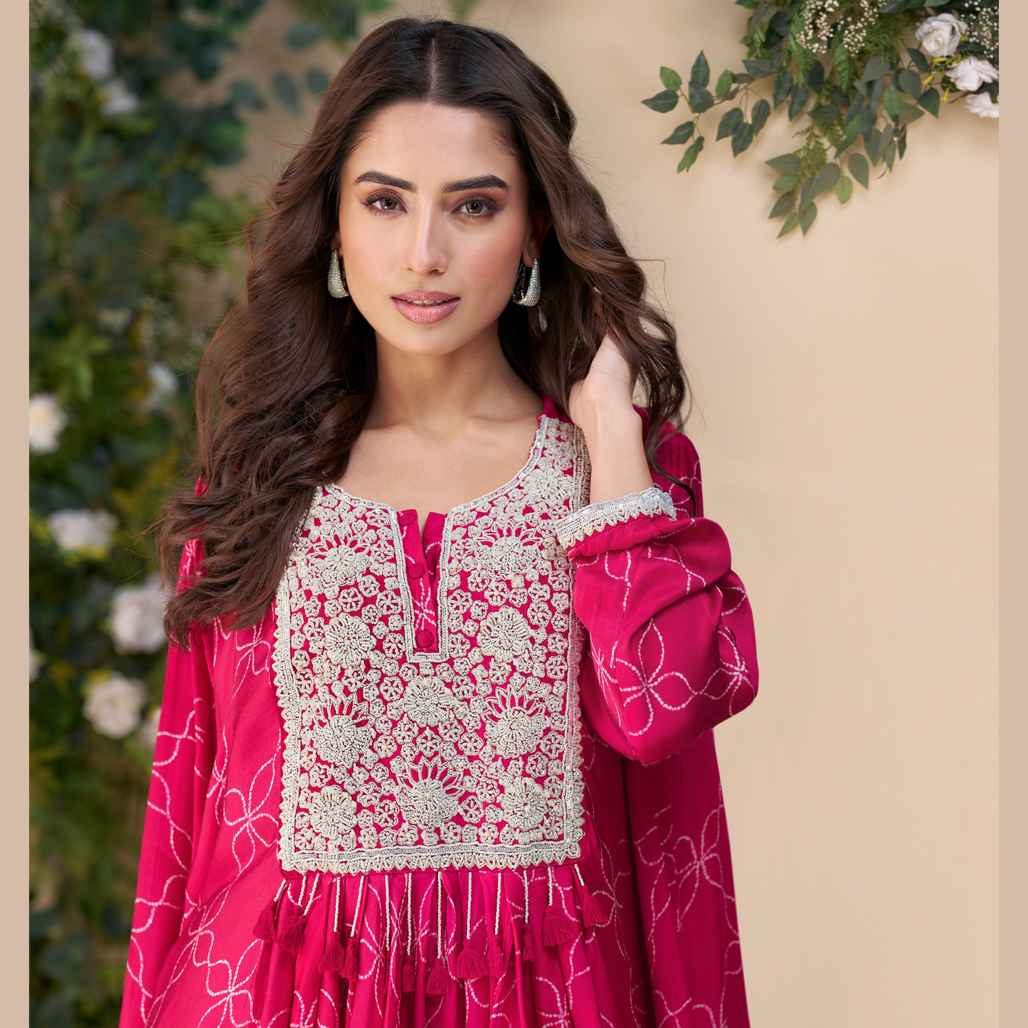 Gulnaar Gulabi Kurta with Palazzo set