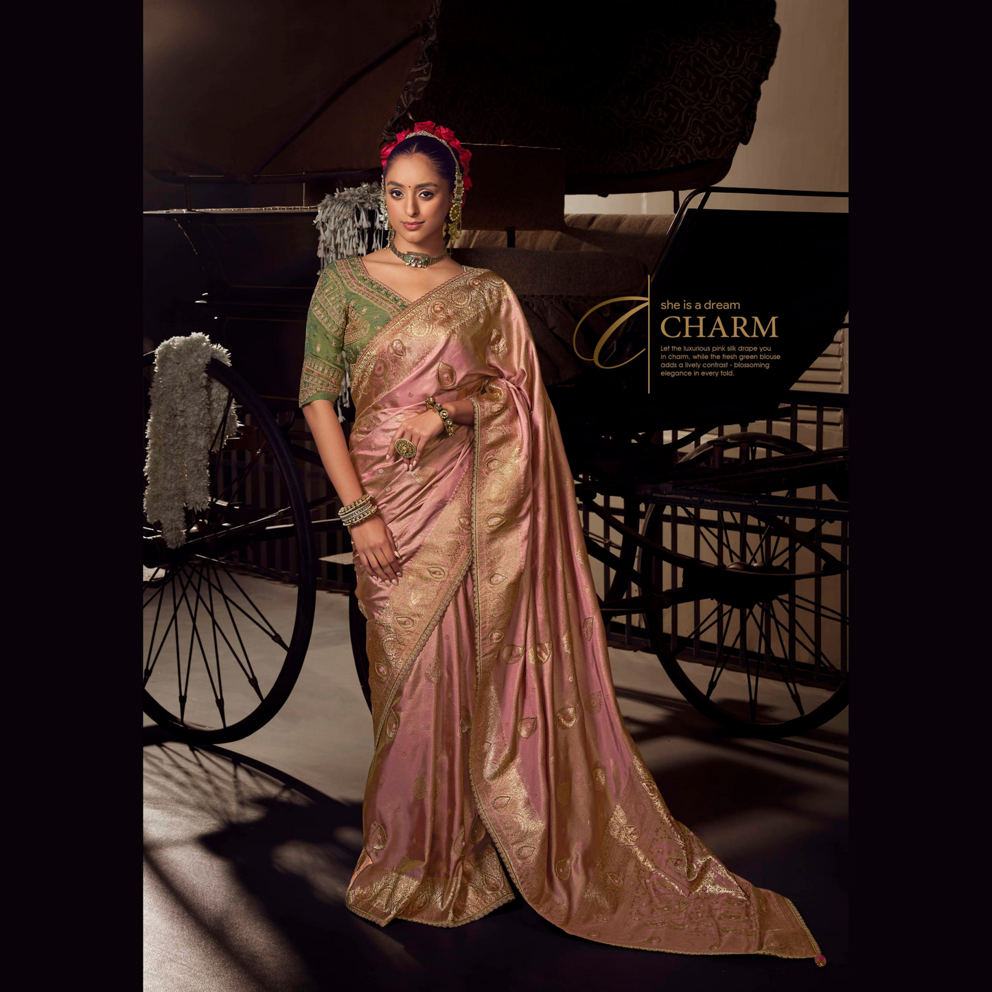 Noor-e-Tissue Saree