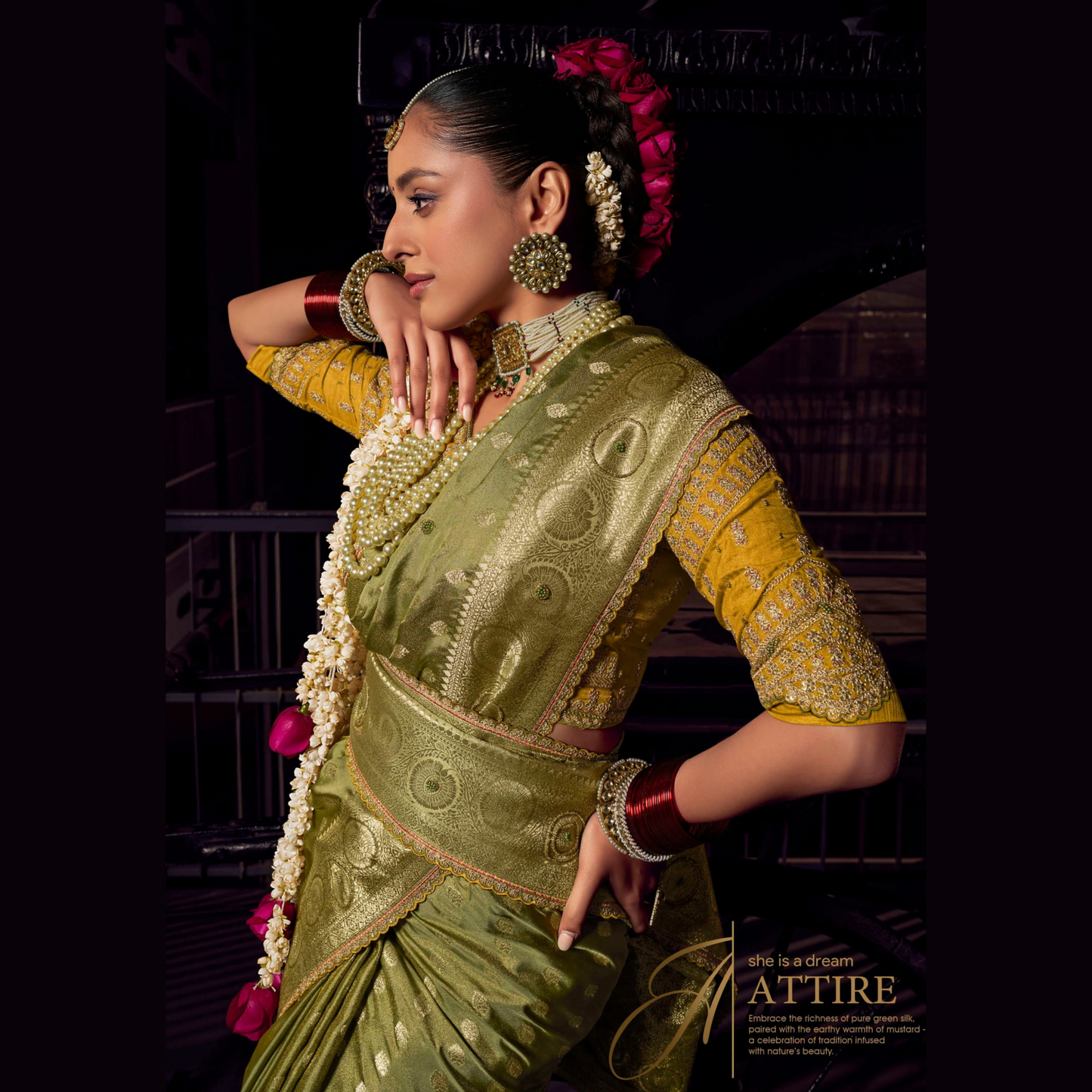 Aab-e-Nazakat Saree