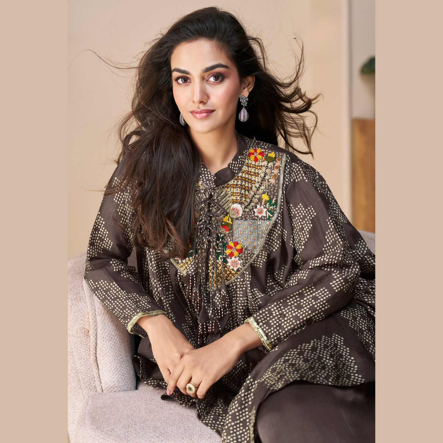 Noor-E-Zameen Kurta with Palazzo set