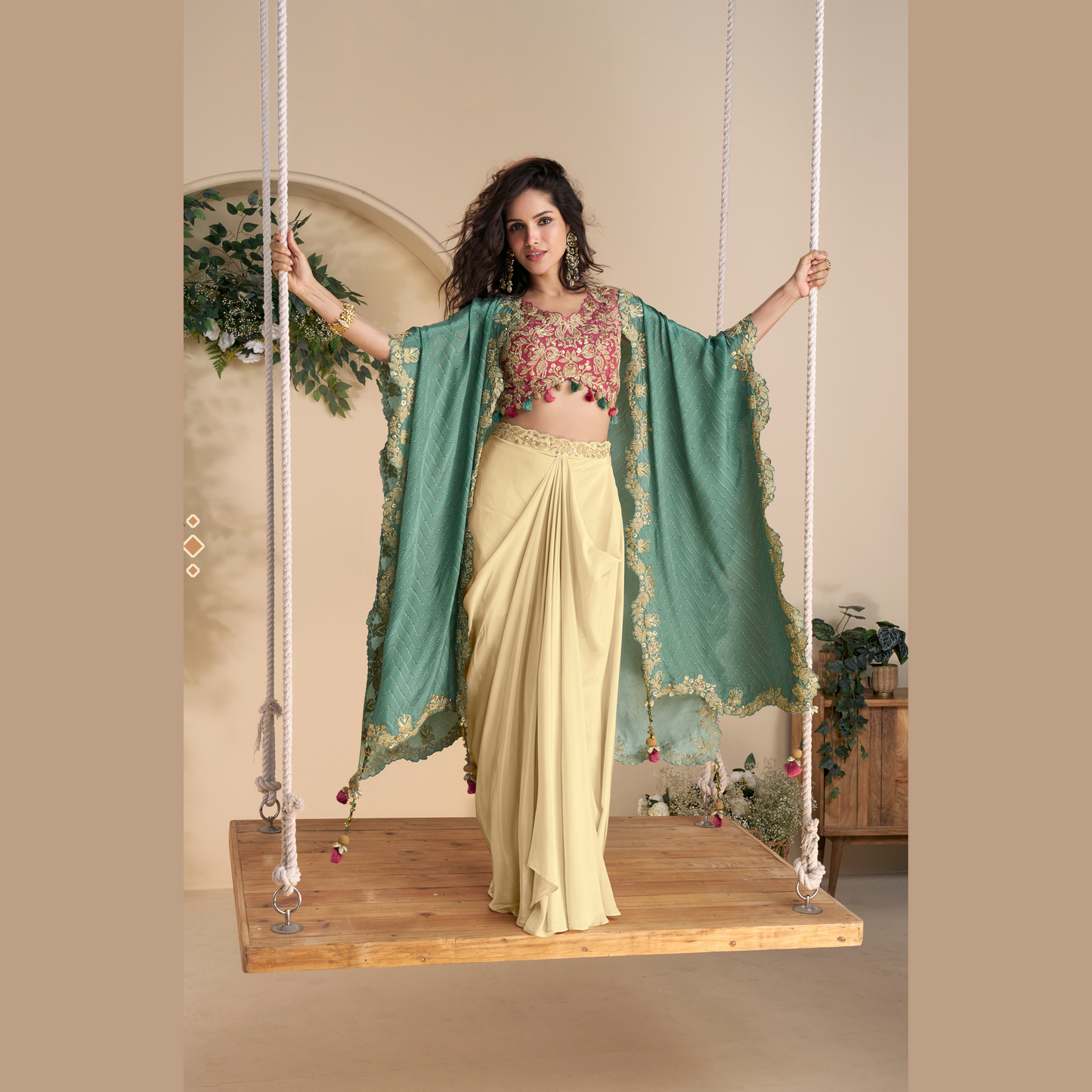 Noor-E-Gul modern Indo-fusion co-ord sets