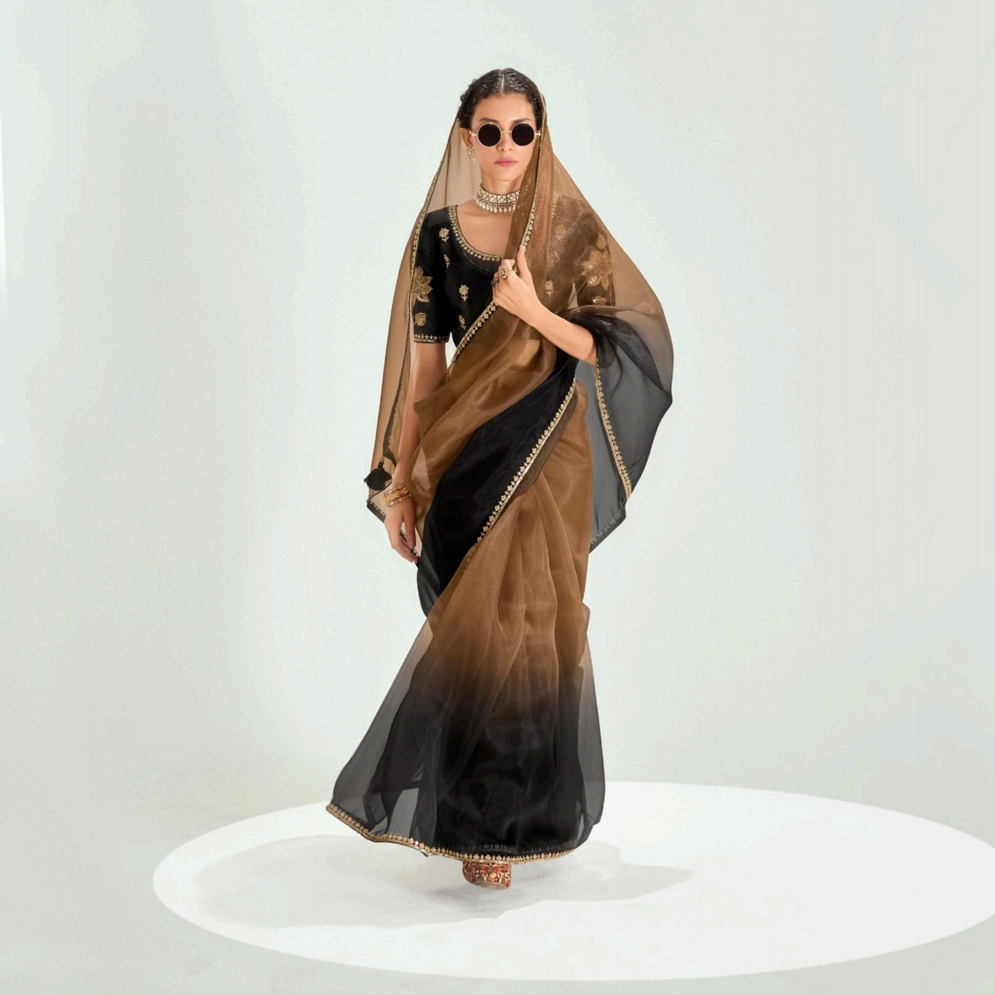 Gulaab Raushni Saree