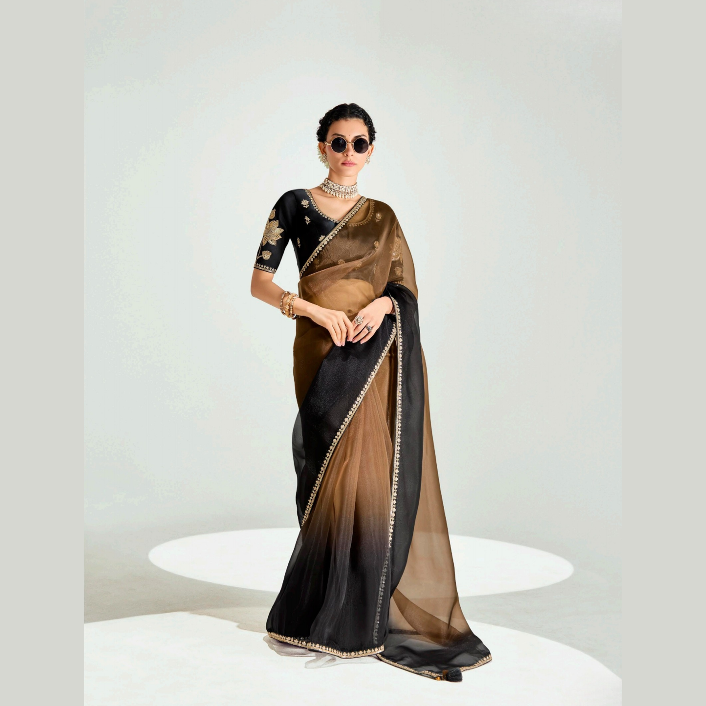Gulaab Raushni Saree