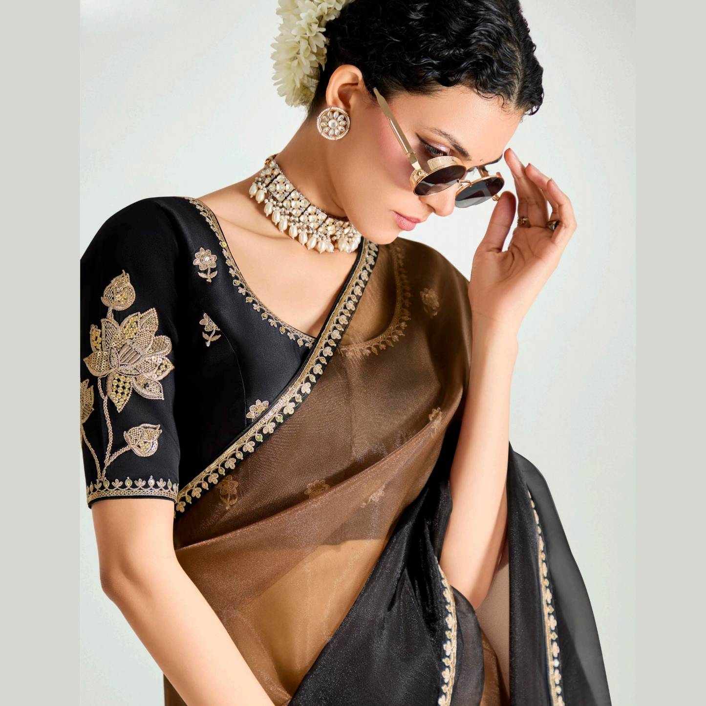 Gulaab Raushni Saree