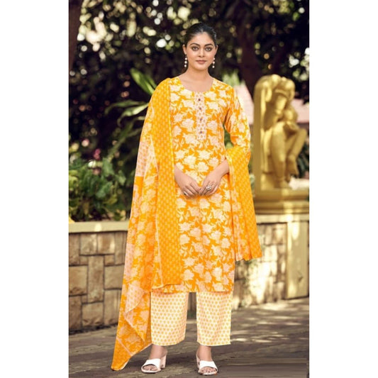 Satrangi Cotton Print Pant Suit Set