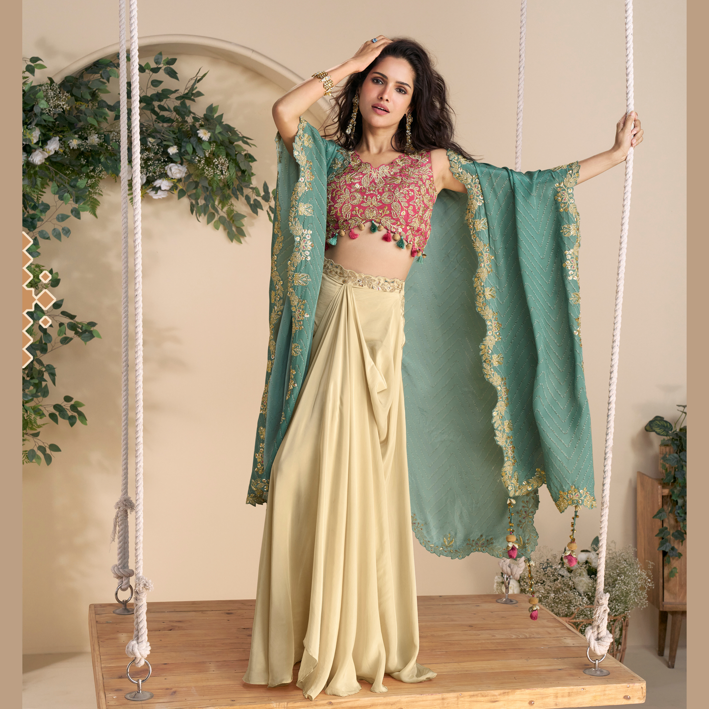Noor-E-Gul modern Indo-fusion co-ord sets