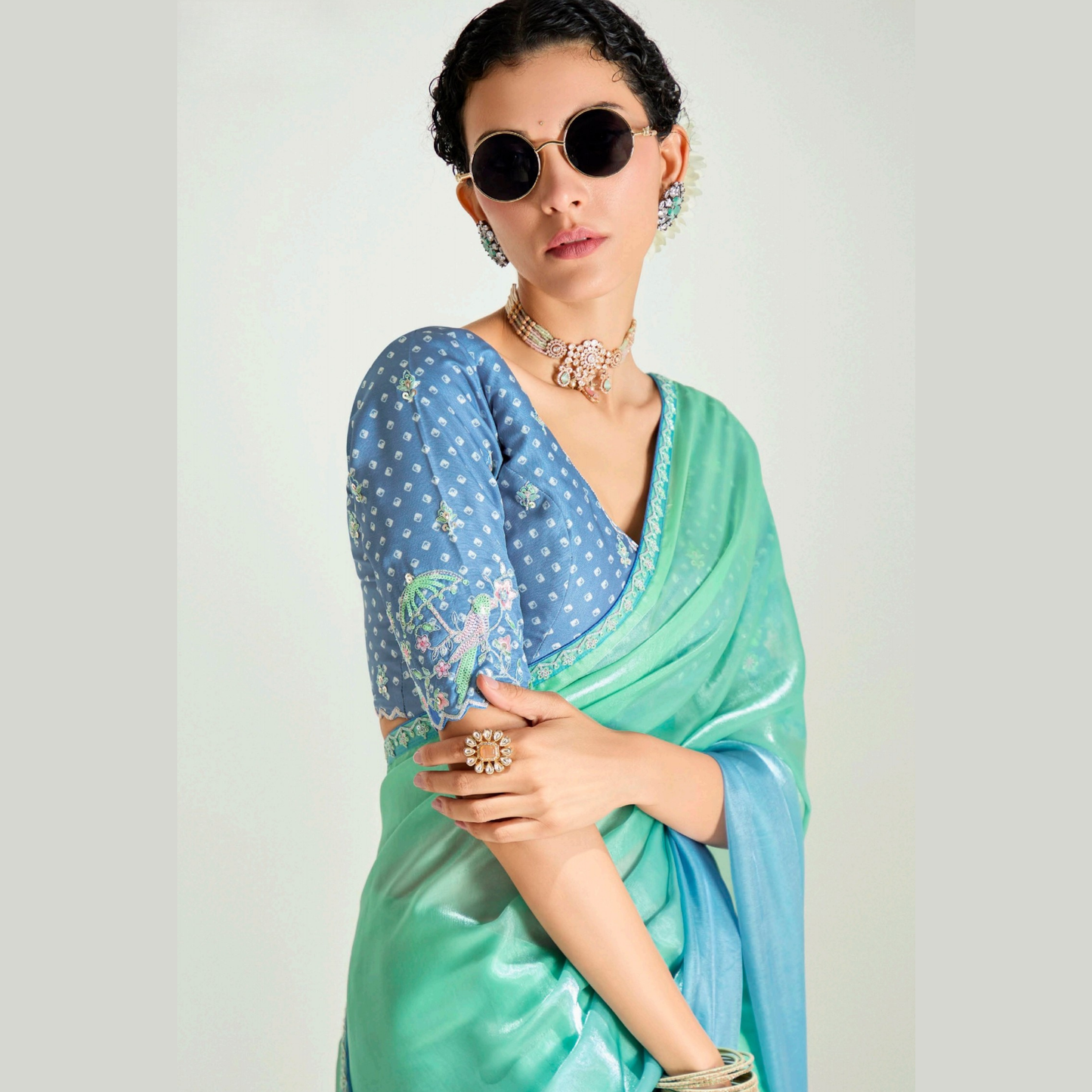 Chamak Tara Saree
