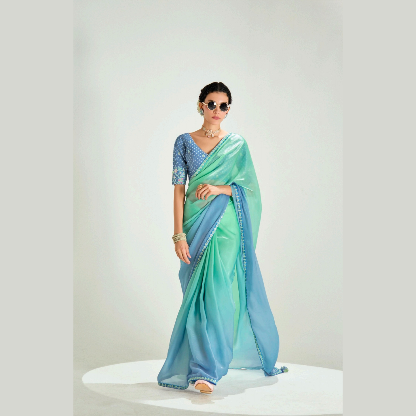 Chamak Tara Saree