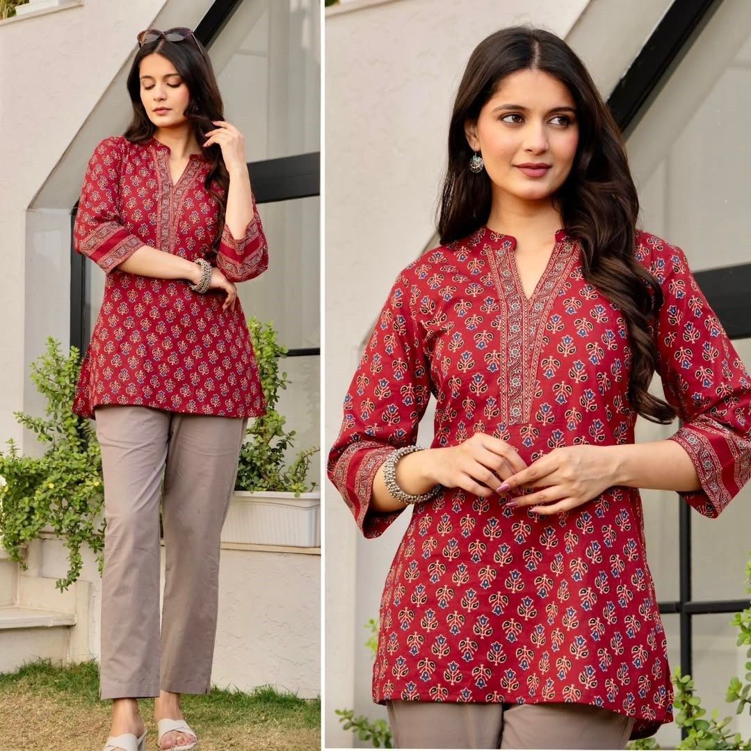 Urban Ease Cotton Tunic Kurti