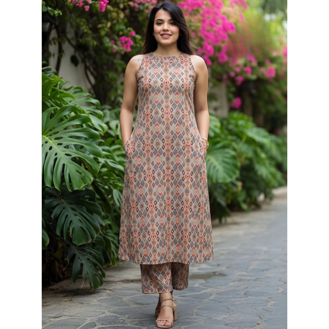 Noor Flex Cotton Printed Co-ord Set