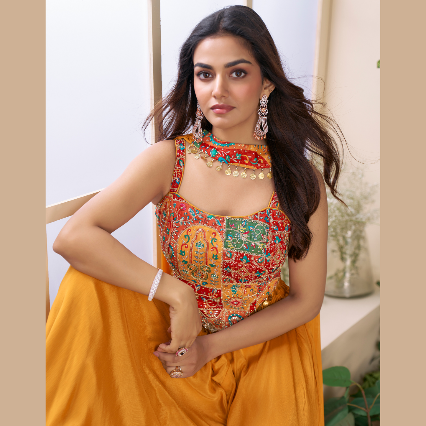 Meherbaan Rang festive lehenga