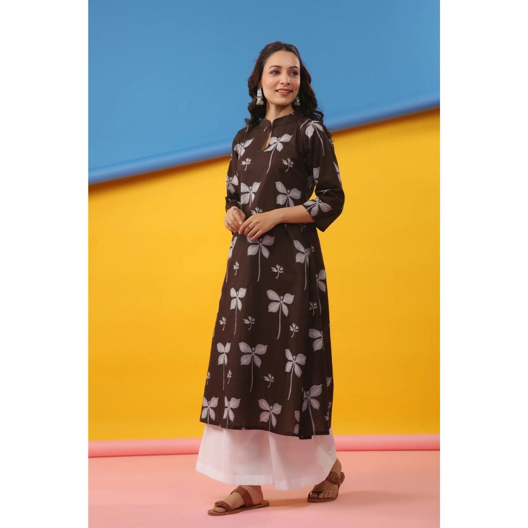 Comfort Fit Cambric Cotton Kurti