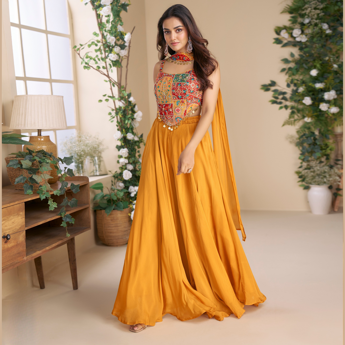 Meherbaan Rang festive lehenga