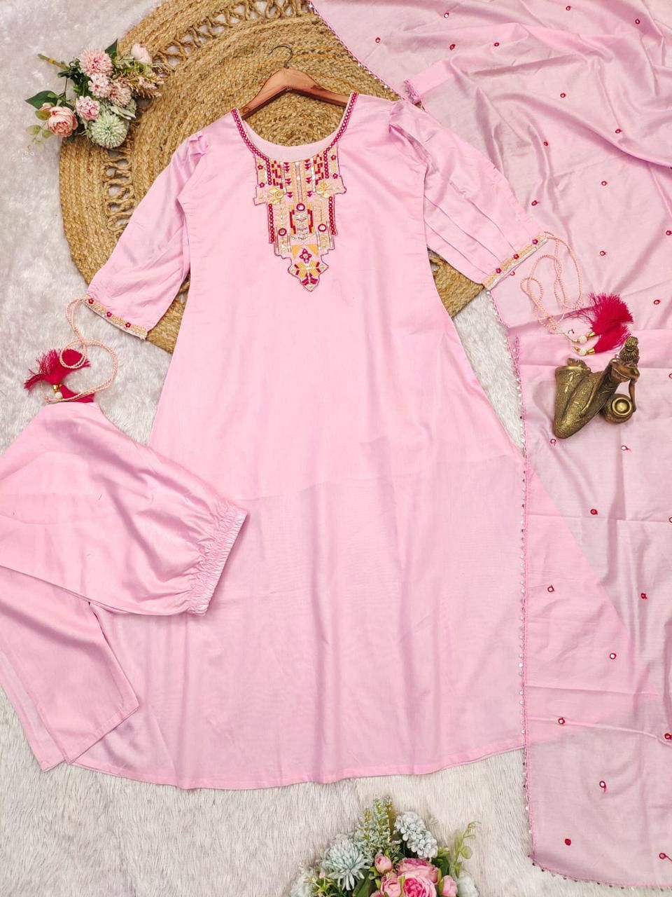 Chandni Threads Premium Chanderi