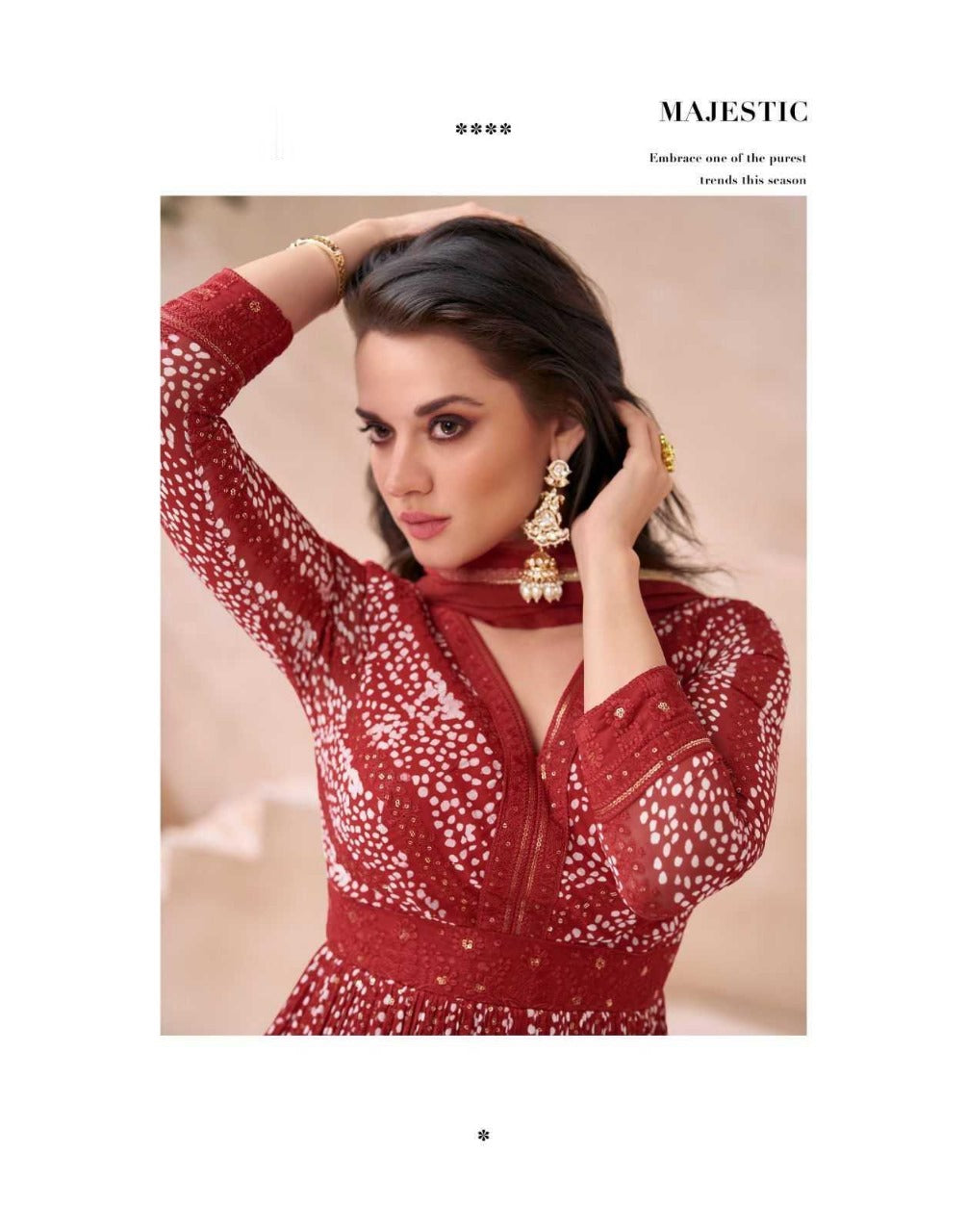 Royal Georgette Suit- Khushnuma