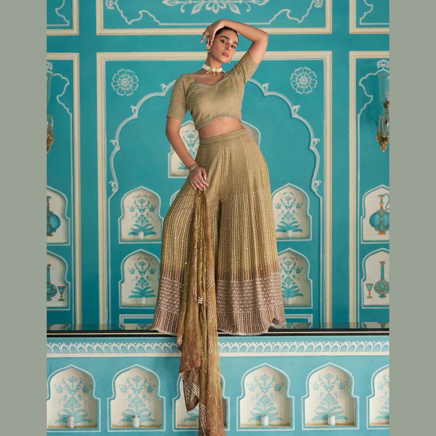 Sitara Luxe Georgette Set