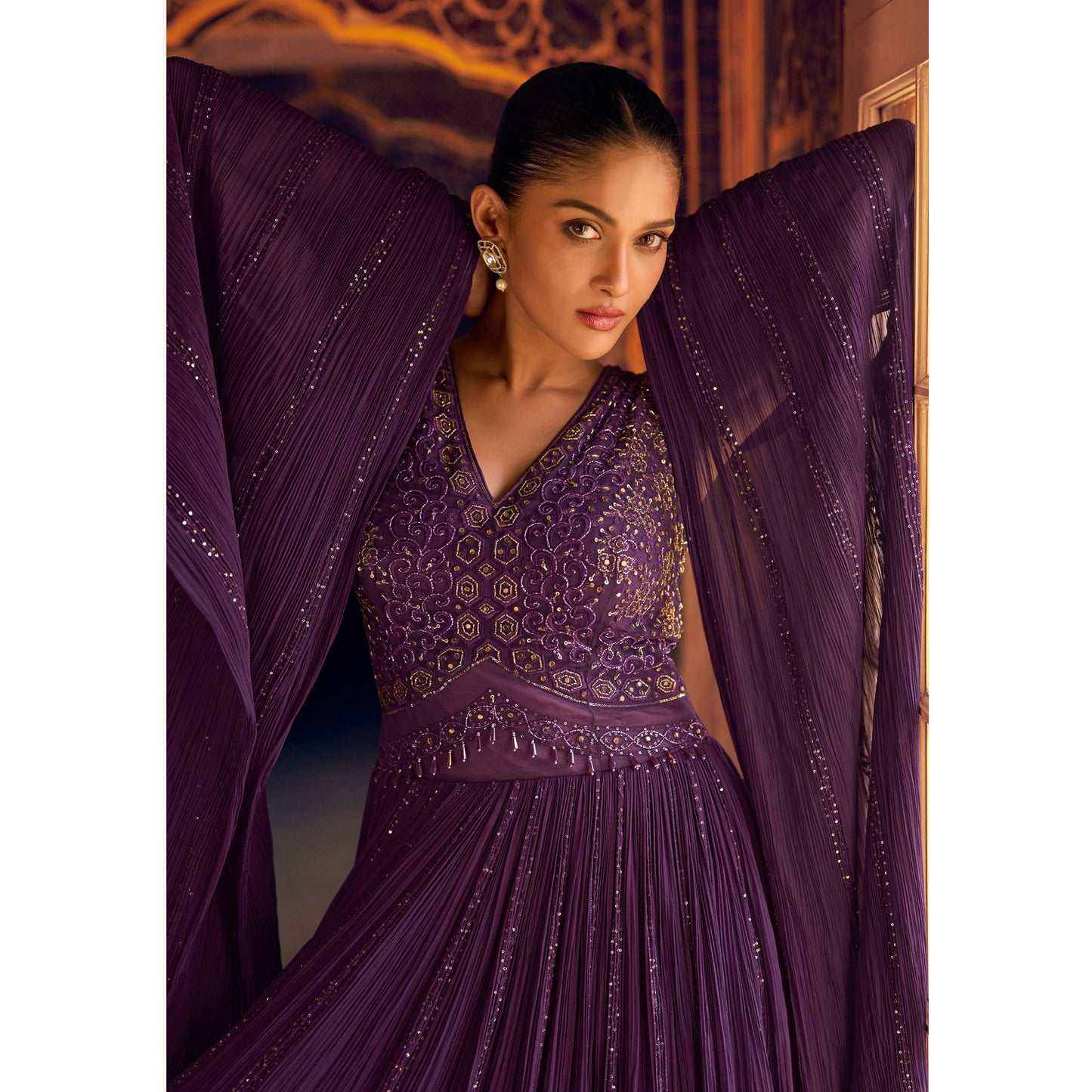 Imperial Amethyst Gown