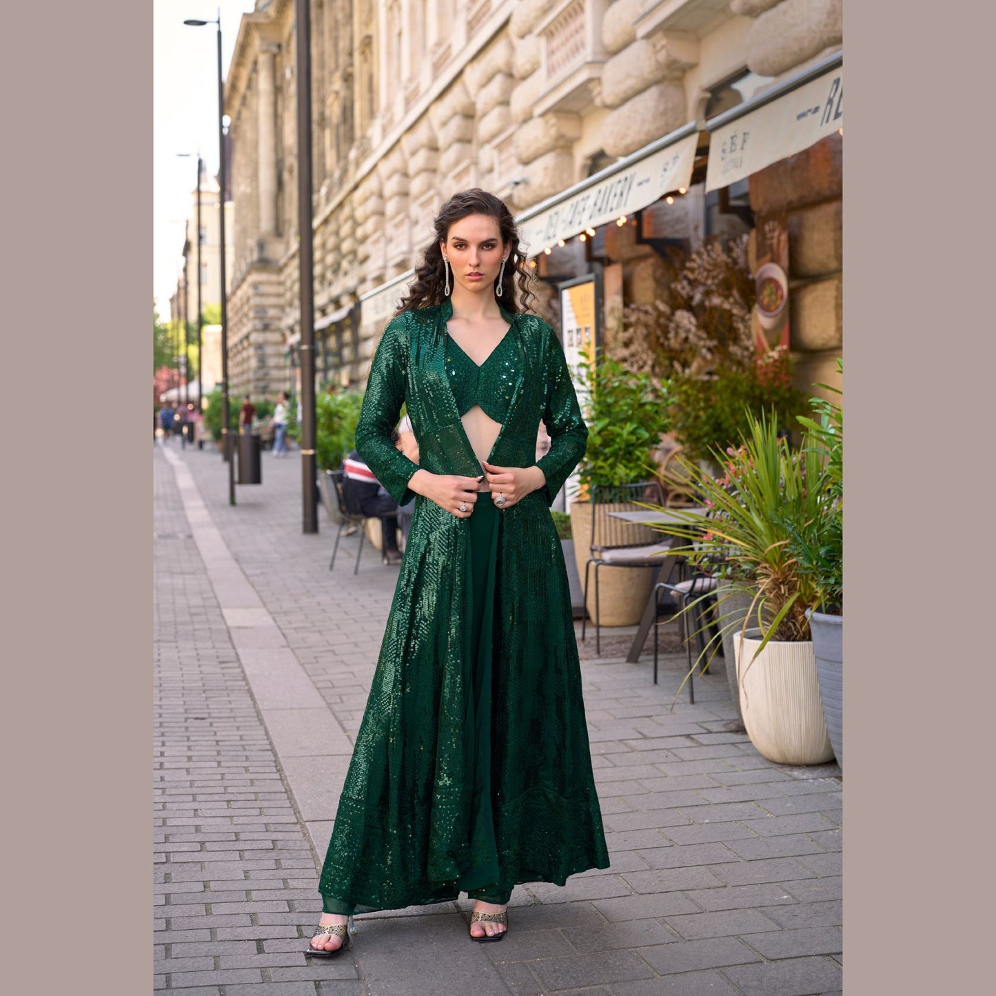 Zehra Mirror Muse Indo Western