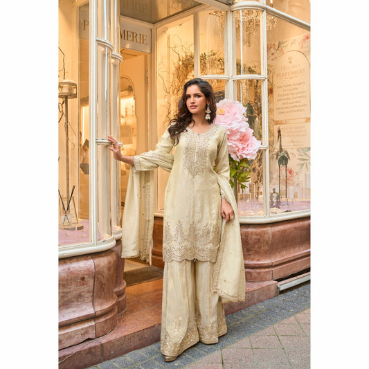 Simar Elegance Sharara Suit