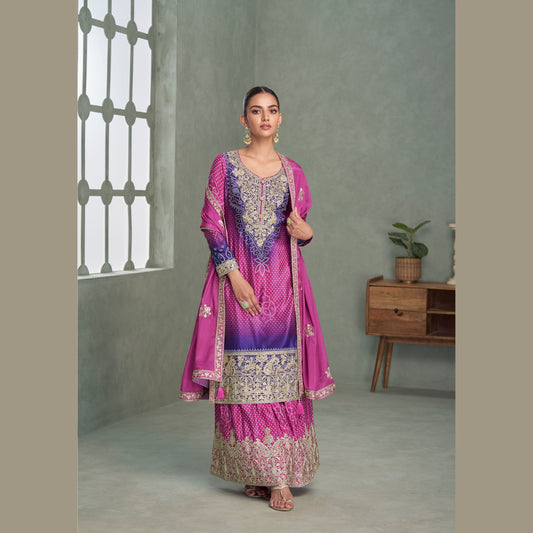 Aafreen Royal Chinon Treasure Salwar Suit
