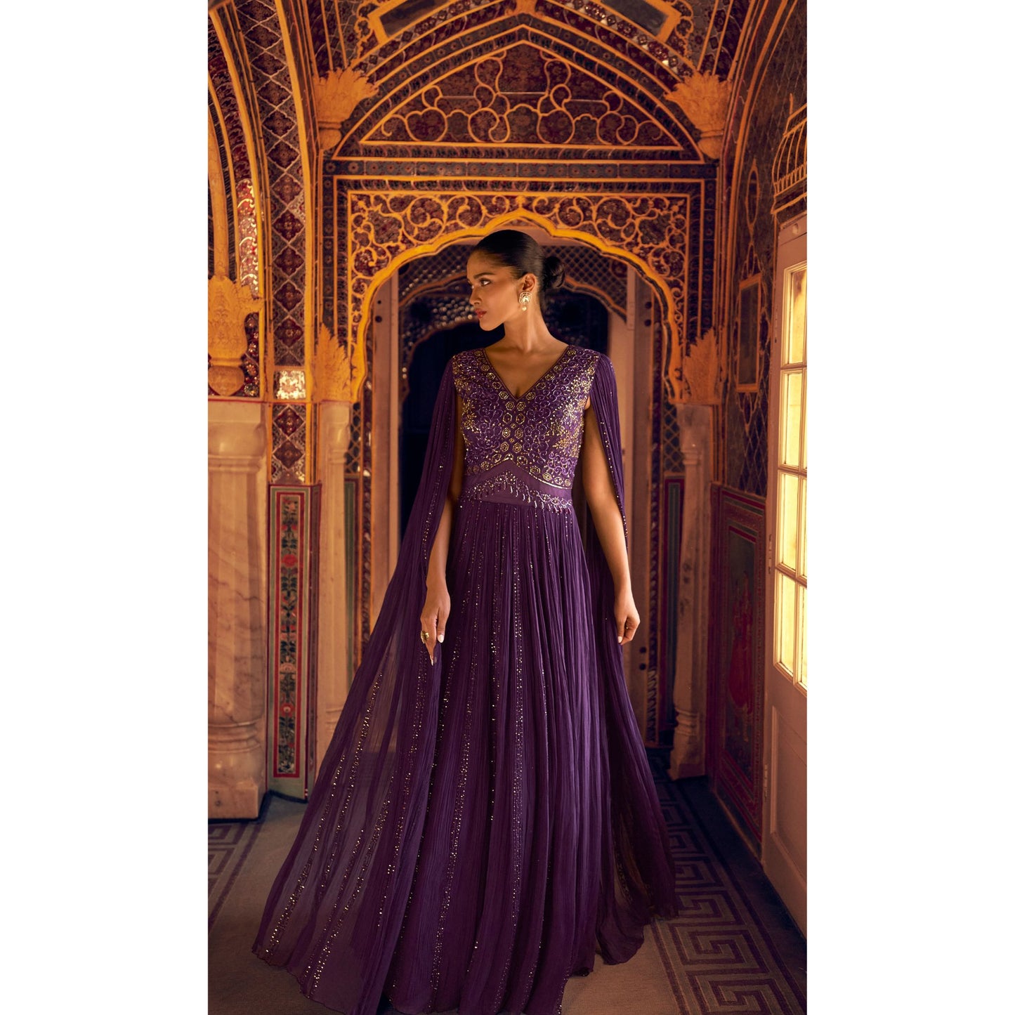 Imperial Amethyst Gown