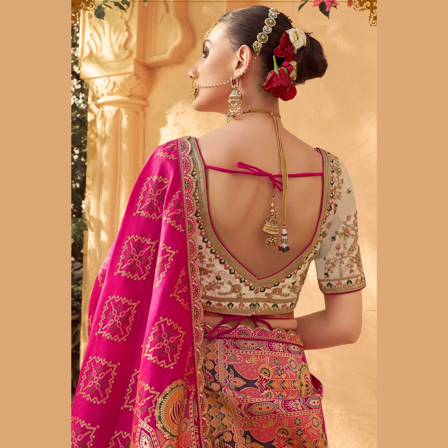 Noor-E-Shaadi Banarasi Couture Lehenga Set