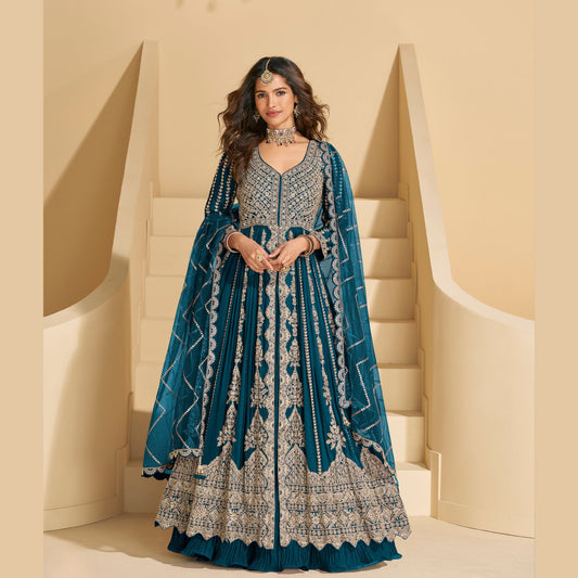 Sapphire Queen Gown