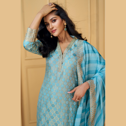 Royal Charm straight-cut salwar suits