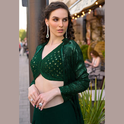 Zehra Mirror Muse Indo Western