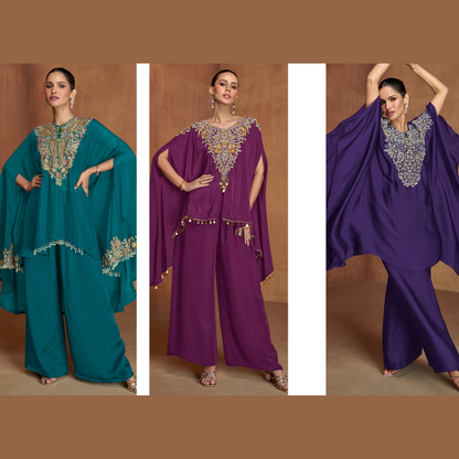 Regal Kaftan Palazzo Ensemble