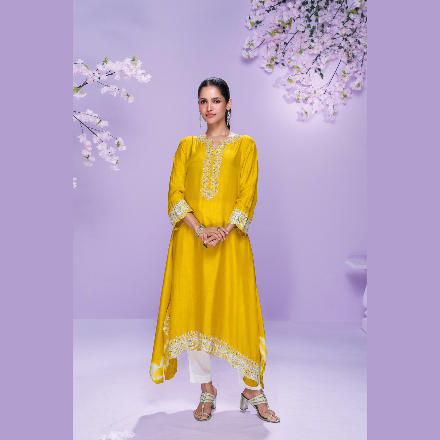 Aafreen Kurta with White Pant