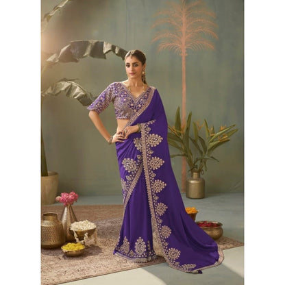 Nayara Violet Heritage Glamour Saree