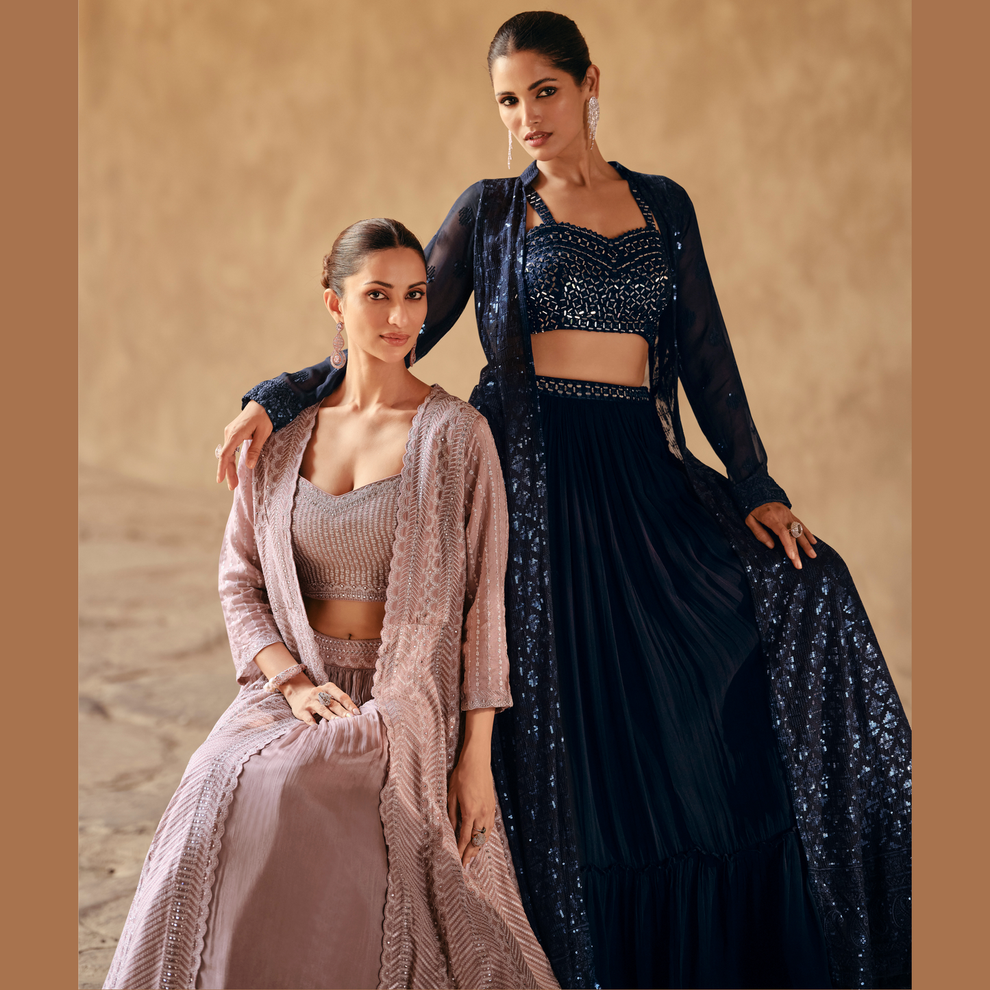 Twilight Splendor Party Wear Lehenga