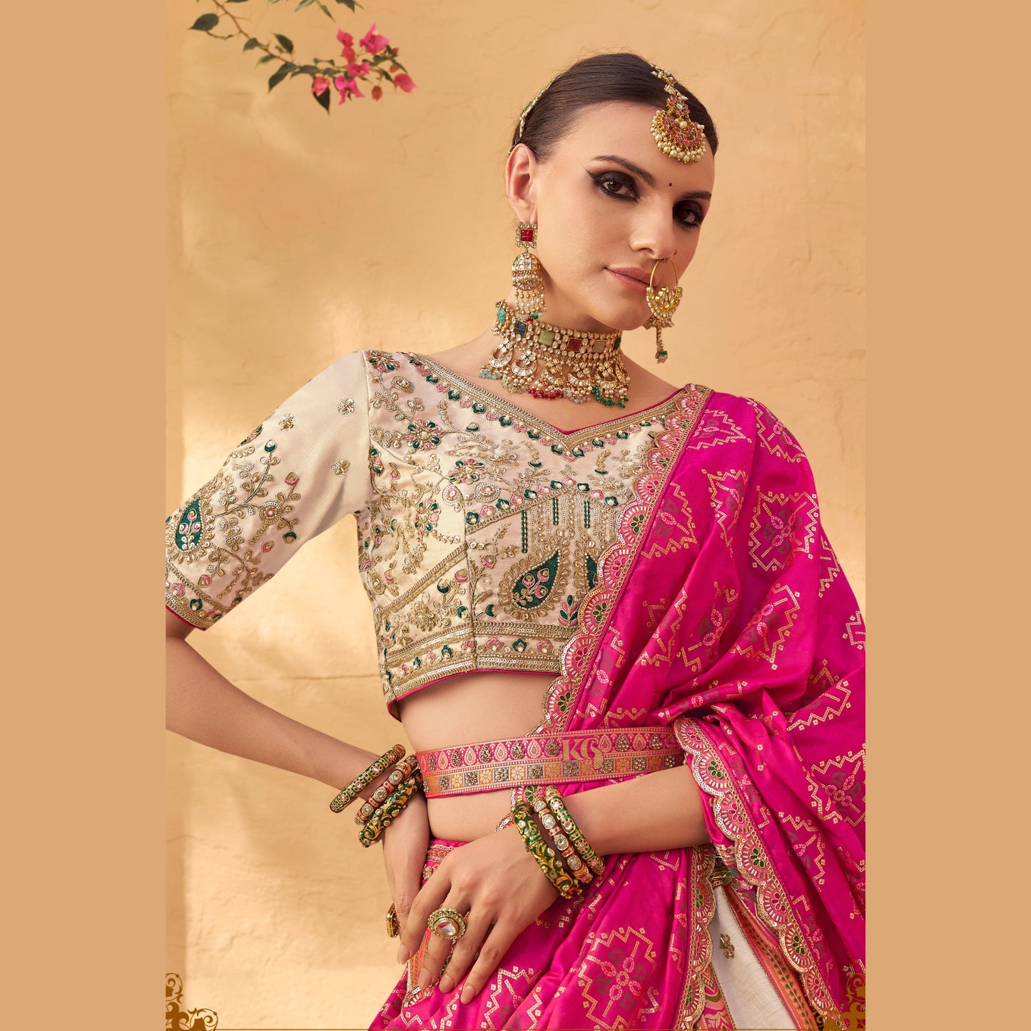 Noor-E-Shaadi Banarasi Couture Lehenga Set