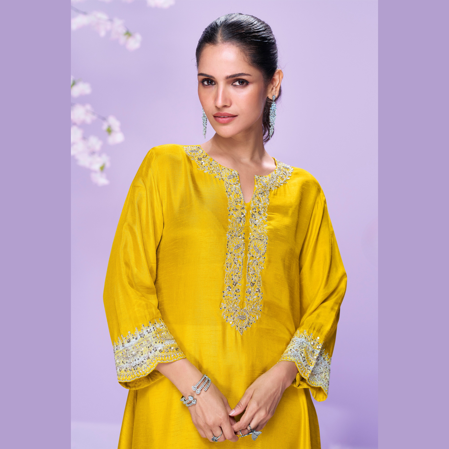 Aafreen Kurta with White Pant