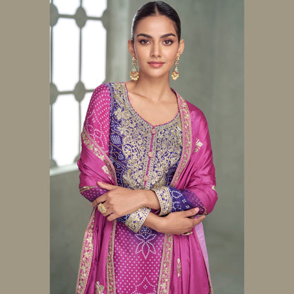 Aafreen Royal Chinon Treasure Salwar Suit