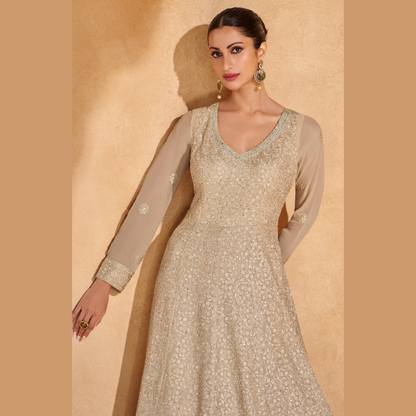 Premium Chikankari Embroidered Dress