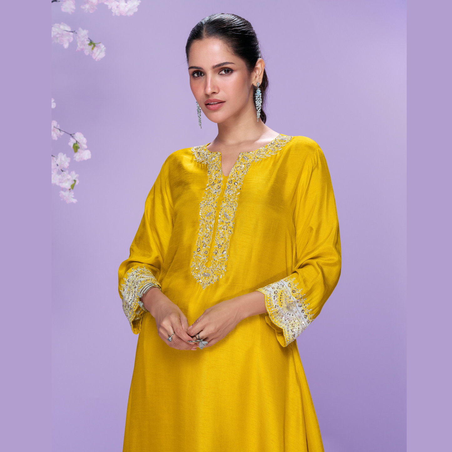 Aafreen Kurta with White Pant