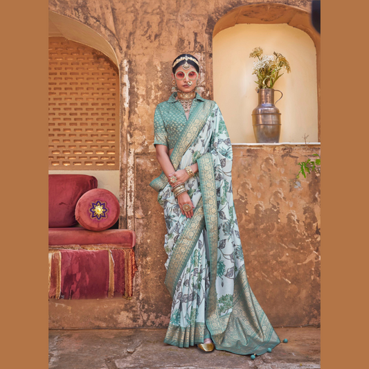 Rosette Radiance Saree