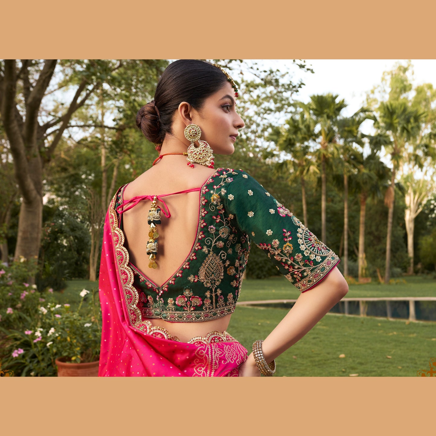 Gulnar Zariyah Bridal Ensemble Lehenga Set