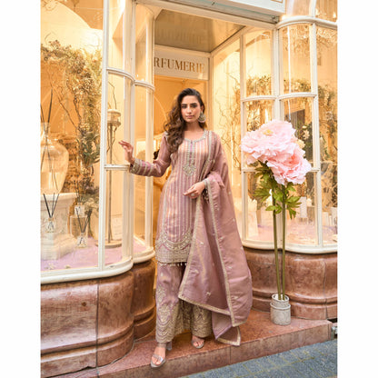 Mehzaan Luxe Sharara Suit
