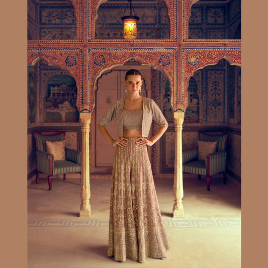 Zehra Mirror Muse Indo Western