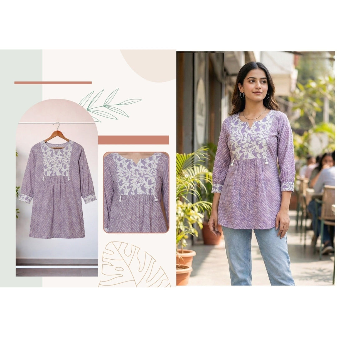 Daily Chic Cotton Short Top