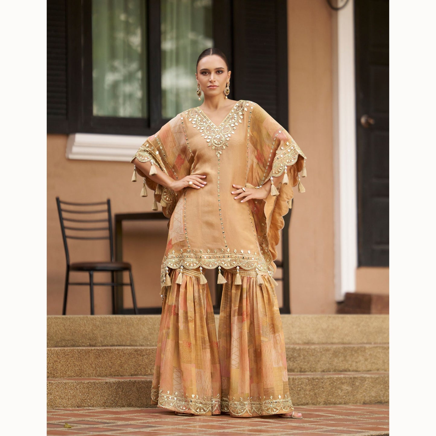 Golden Mirage Indo Western