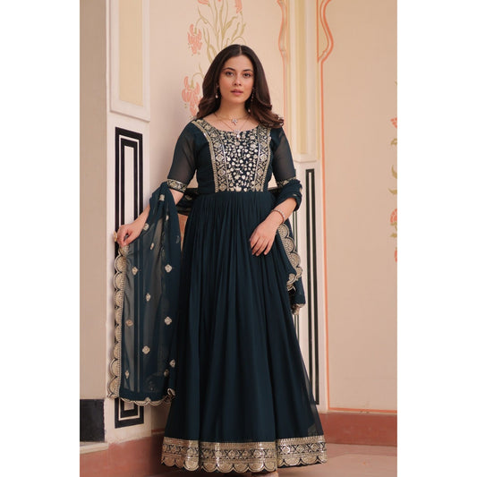 Midnight Mehar  Luxe Heritage Gown