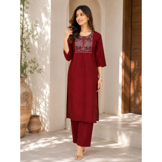 Meher Embroidered Kurta Pant Set