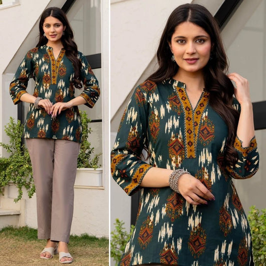 Urban Ease Cotton Tunic Kurti