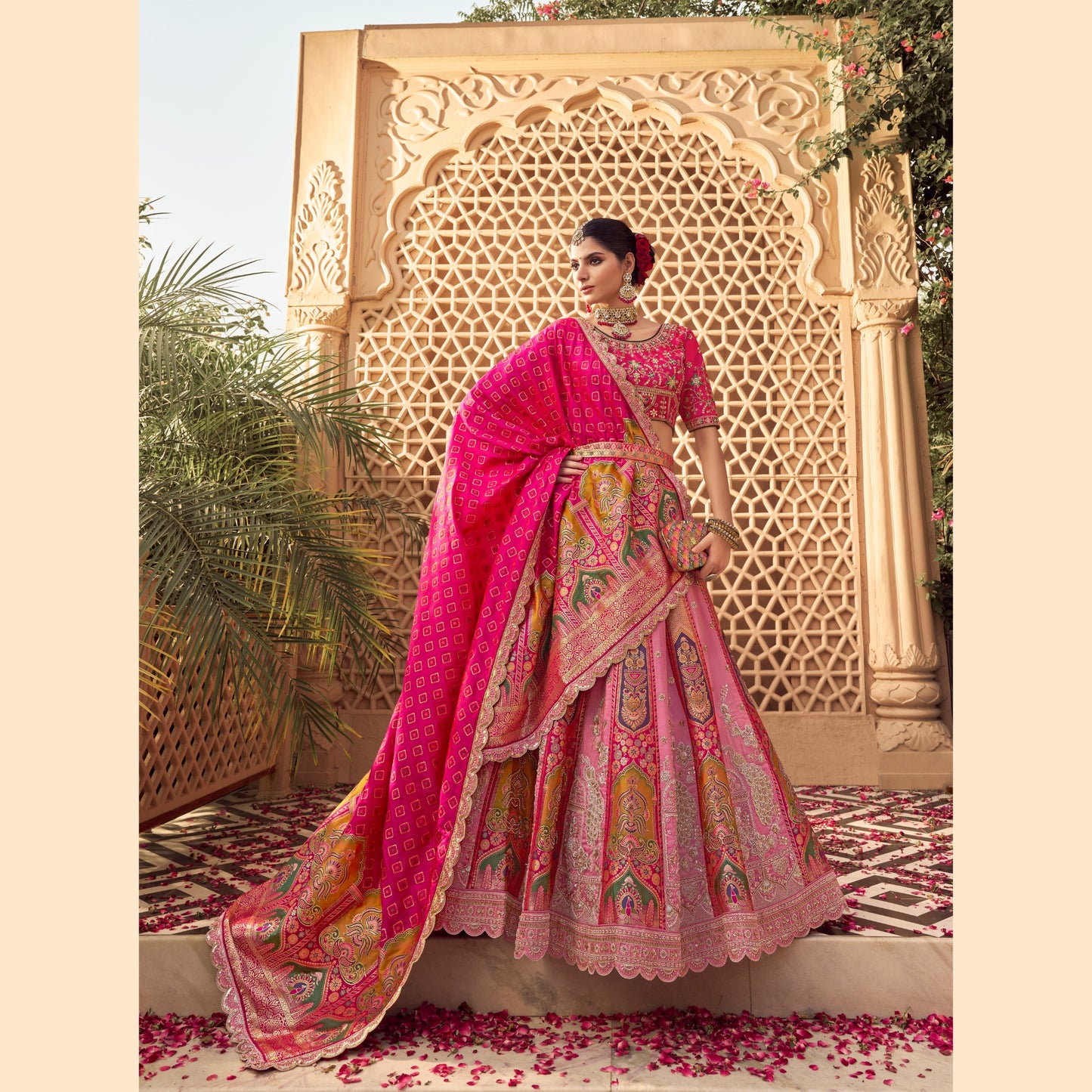 Rangrez-E-Noor Bridal Weaves Lehenga Set